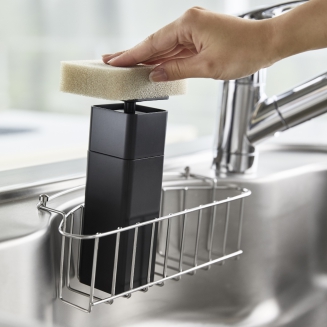  Yamazaki Push Tower dishwashing liquid dispenser, black - 6