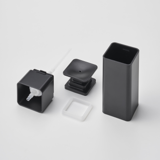 Dozownik na płyn do mycia naczyń Yamazaki Push Tower czarny - 3