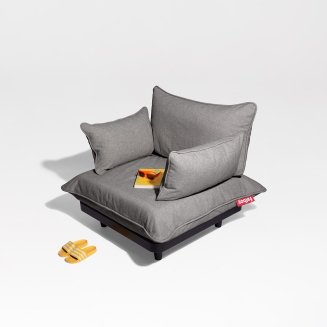Fotel ogrodowy Fatboy Paletti Lounge Chair Rock Grey - 4
