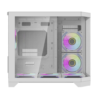  DARKFLASH FT418 computer case + 6 ARGB fans (white) - 4
