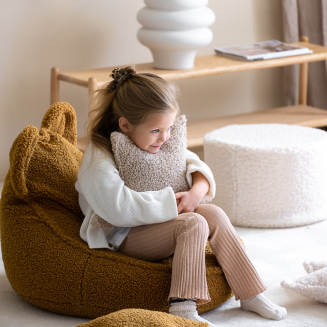 Pufa dziecięca Wigiwama Pouffe Cream White - 2