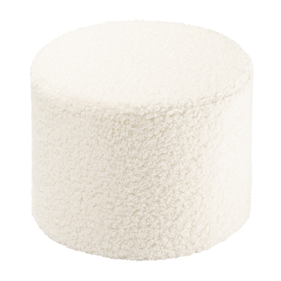 Pufa dziecięca Wigiwama Pouffe Cream White