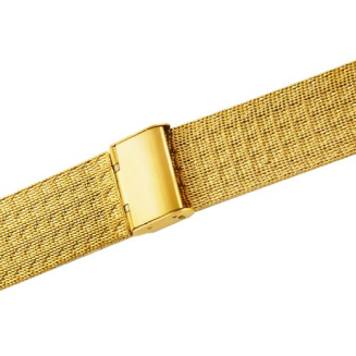 Bransoleta Fashion Mesh Złota IPG 22 mm FA22G - 3