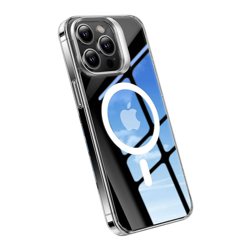 Etui TORRAS UPRO Lstand Clear-Mag do iPhone 15 Pro (transparentne)