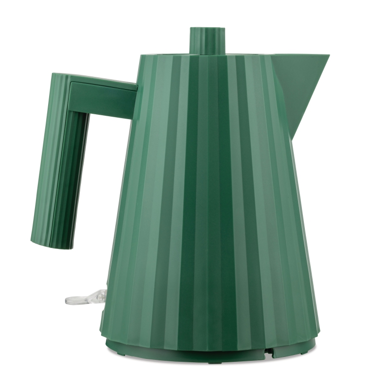 Alessi Plisse electric kettle green 1l