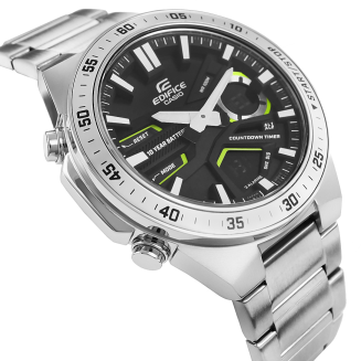 Zegarek Męski CASIO EDIFICE EFV-C110D-1A3VEF + BOX - 2