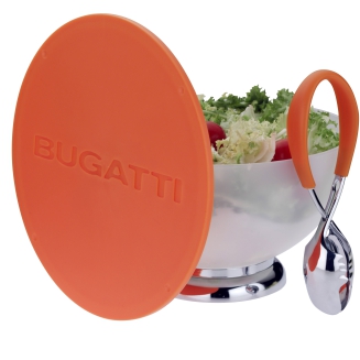  Casa Bugatti Molla Kiss salad tongs, orange - 2