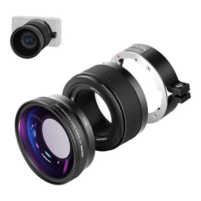 Obiektyw szerokokątny NEEWER do Sony ZV1 (czarny)