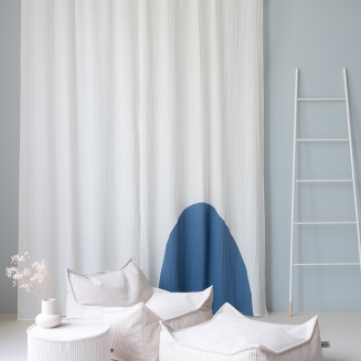 Pufa dziecięca Wigiwama Square Ottoman Marshmallow - 4