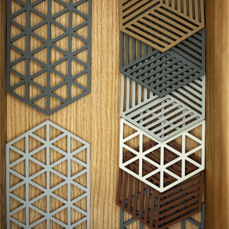 Podkładka pod naczynia Zone Denmark Triangles Warm Sand 16x14 cm - 5