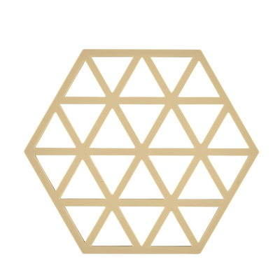  Zone Denmark Triangles Warm Sand Dish Mat 16x14 cm