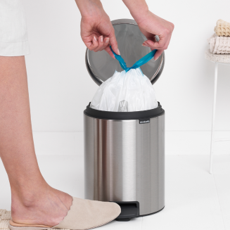 Kosz łazienkowy Brabantia NewIcon 5 l Matt Steel - 4