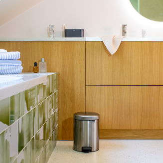 Kosz łazienkowy Brabantia NewIcon 5 l Matt Steel - 6