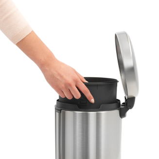  Brabantia NewIcon bathroom basket 5l, brushed steel - 5