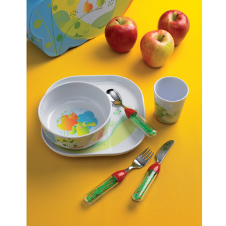 Sztućce dziecięce Casa Bugatti Baby Tweet 3 szt - 3