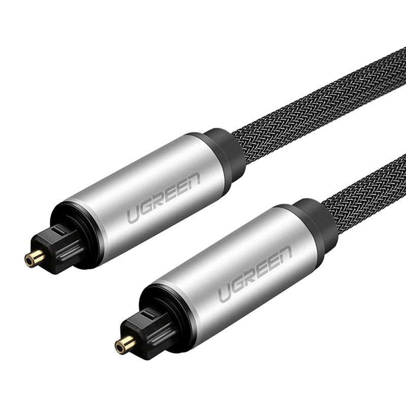 Kabel UGREEN AV108 1,5m Toslink-Toslink (szary)