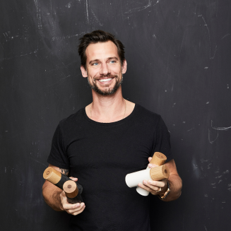 Zestaw młynków do soli i pieprzu Bitz Cream - 5