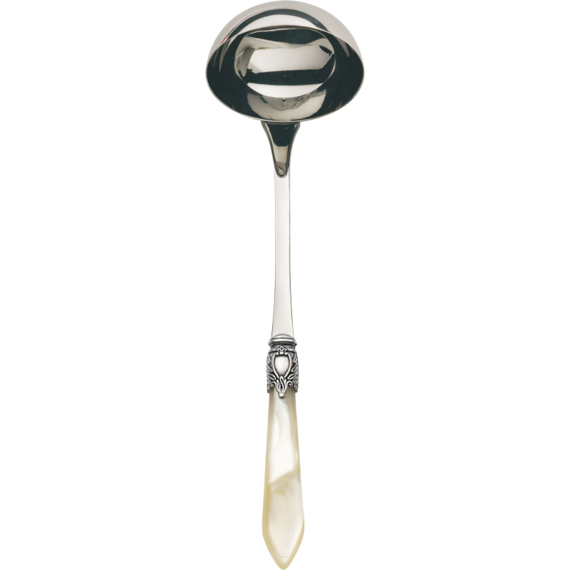 Łyżka wazowa Casa Bugatti Oxford Ivory/Old Silver
