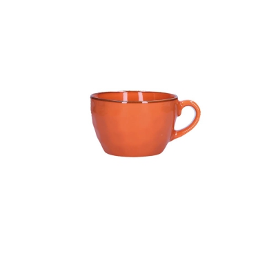  Rose&Tulipani | Set of 4 Concerto Arancione breakfast mugs - Orange, 420 ml