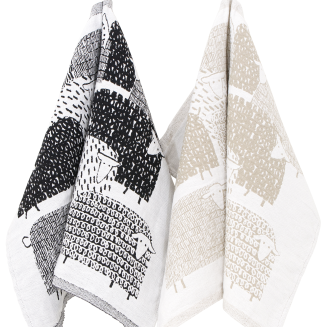 Ścierka Lapuan Kankurit PAKAPAAT black 48x70 cm | SZYBKA WYSYŁKA 24H - 2