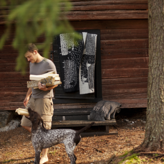 Ścierka Lapuan Kankurit PAKAPAAT black 48x70 cm | SZYBKA WYSYŁKA 24H - 4