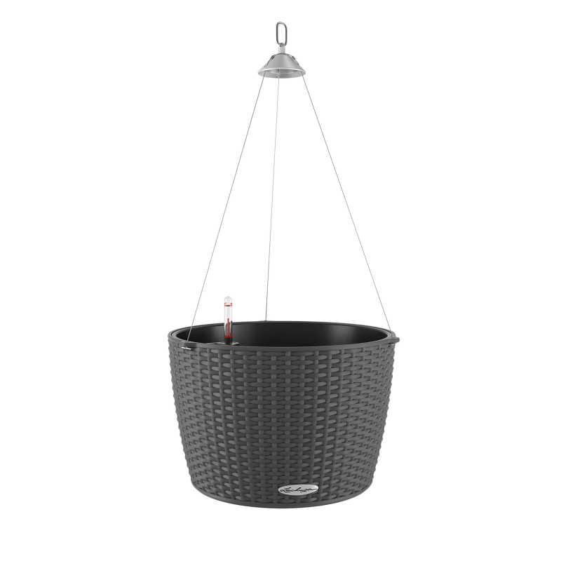  Lechuza Nido Cottage 35 granite flowerpot