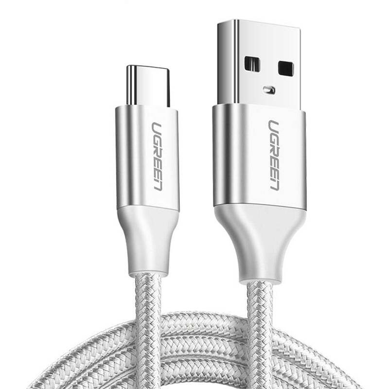  UGREEN US288 USB-A-USB-C Cable 3m (White)