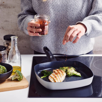 Patelnia grillowa z powłoką nieprzywierającą Brabantia Indu+ 26 cm - 4