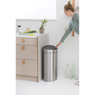 Kosz Brabantia Touch Bin 40l stal matowa FPP - 7
