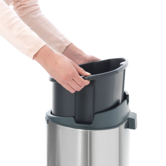 Kosz Brabantia Touch Bin New 40 l Matt Steel Fingerprint Proof - 6