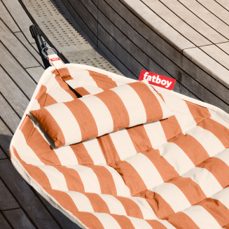Fatboy Headdemock Superb Stripe Orange Creme Hammock Pillow - 2