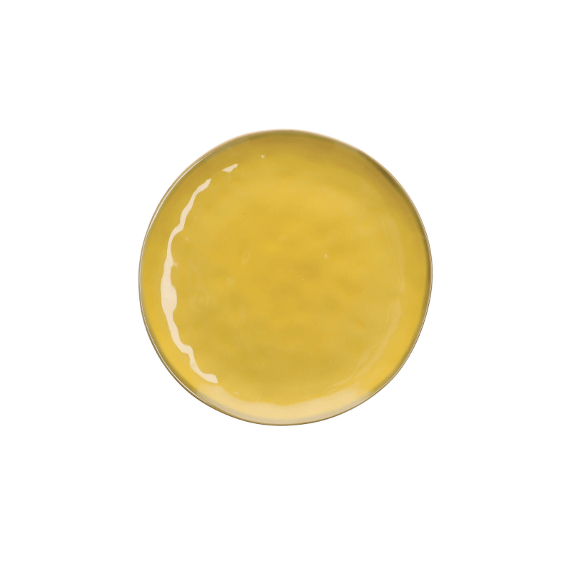  Rose&Tulipani | Set of 4 Concerto Ocra salad plates - Yellow, 20 cm