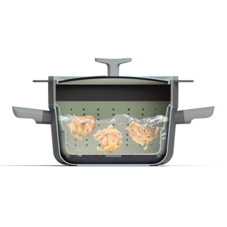 BergHOFF | Wkładka do gotowania na parze 2w1 Balance - 4