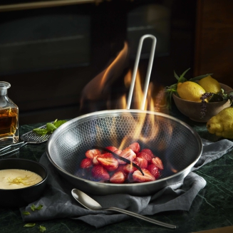 Patelnia Eva Solo Multi Mosaic Ceramic Slip-Let Ø24 cm - 6