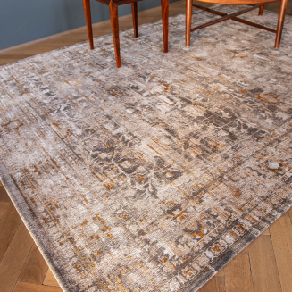 Dywan Louis de Poortere Antiquarian Ushak Suleiman Grey - 14