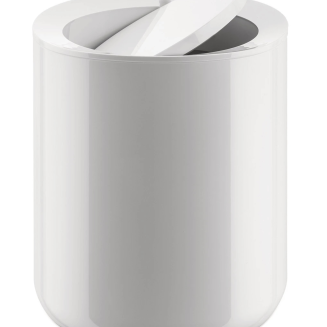 Kosz łazienkowy Alessi Birillo biały - 2