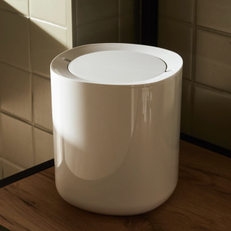 Kosz łazienkowy Alessi Birillo biały - 4