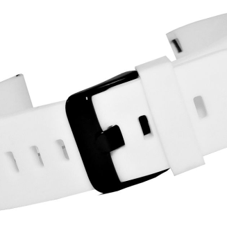 Pasek silikonowy BIAŁO-CZARNY U15-20-12 - 2