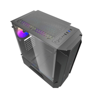 Obudowa komputerowa DARKFLASH LEO (czarna) - 7
