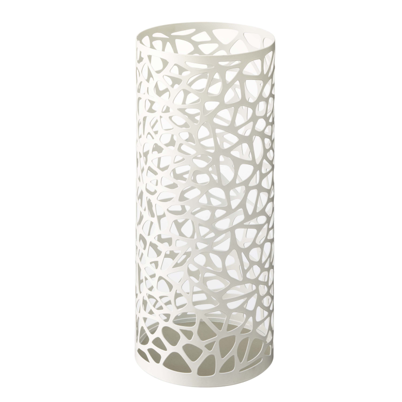  Yamazaki Nest round umbrella holder, white