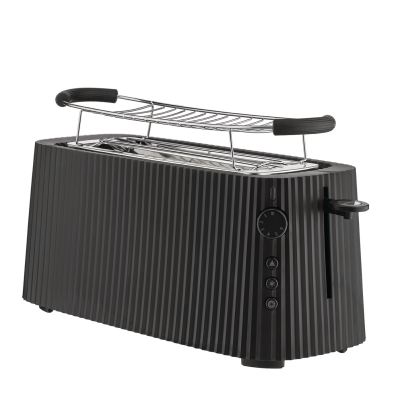 Alessi Plisse XXL toaster black