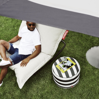Pufa Fatboy The Original Outdoor Stripe Cacao + Fotel bujany do puf Rock 'n Roll Black | PROMOCJA 15% - 7