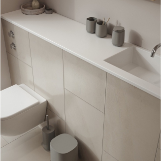 Kosz łazienkowy Zone Denmark Time Concrete 3l - 5