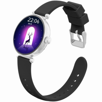 Smartwatch Gravity Srebrno Różowe Złoto Czarny 2 Paski GT26-5 - 6