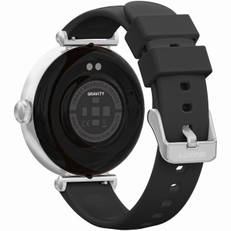 Smartwatch Gravity Srebrno Różowe Złoto Czarny 2 Paski GT26-5 - 7
