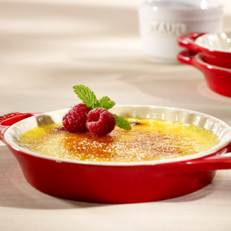 Okrągły półmisek ceramiczny do ciast Staub - 2 ltr, Czerwony - 3