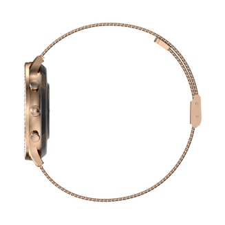 Smartwatch Damski VELTORI VT310-1 Złota Bransoleta + Różowy Pasek Silikonowy - 4