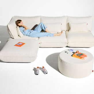 Sofa narożna Fatboy Sumo Corner Sofa Boucle Creme - 7