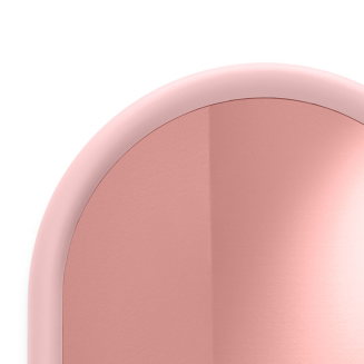 Lustro dekoracyjne Fatboy Mirage Dome Pastel Pink 60x74 cm - 4