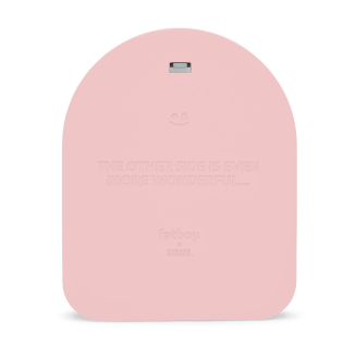 Lustro dekoracyjne Fatboy Mirage Dome Pastel Pink 60x74 cm - 3